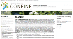 Desktop Screenshot of confine-project.eu